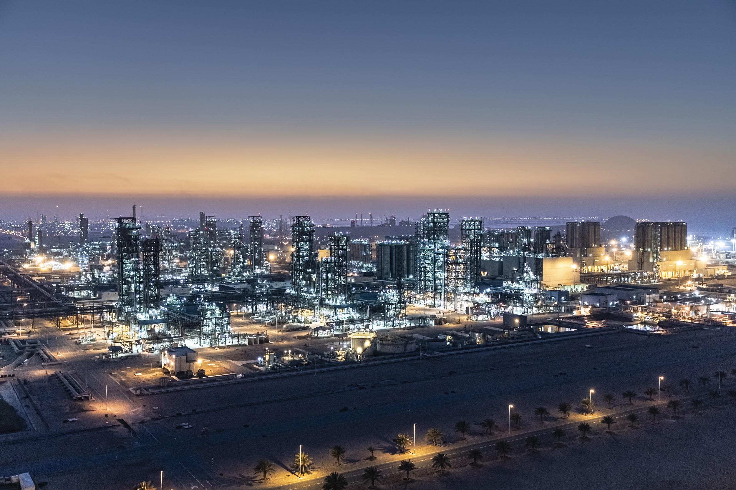 Borouge Petrochemical Complex in Al Ruways Industrial City.jpg